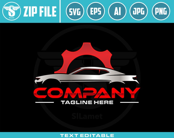 car repair logo template, car repair svg , auto fix logo, auto repair logo, car service logo, sport car fix logo, automotive logo automobile