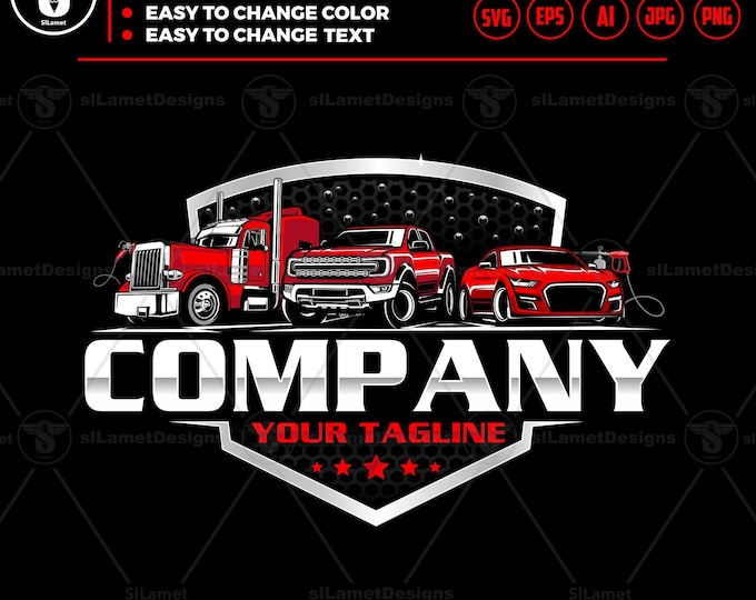 Vehicle Wash Logo: automotive wash, Car Detailing (Digital Download)