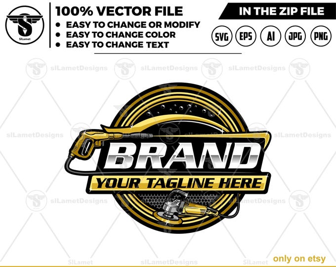 auto detailing - car logo template - Car Detailing Services logo - car wash logo template - car clean logo - auto detailing logo SVG - auto