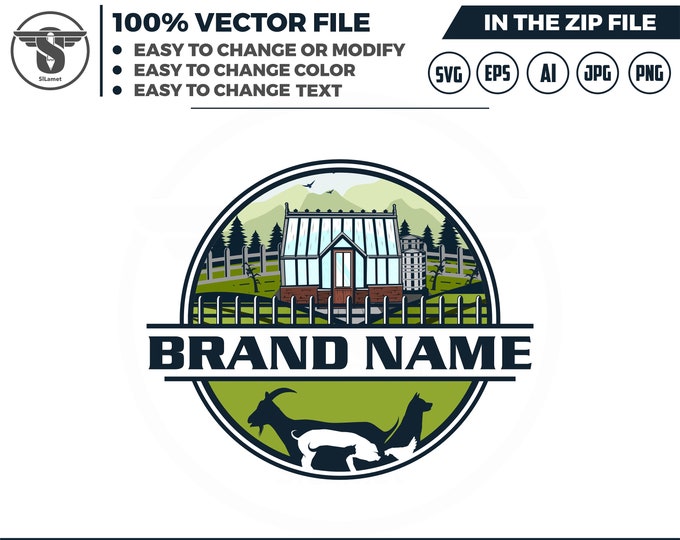 farmer logo template