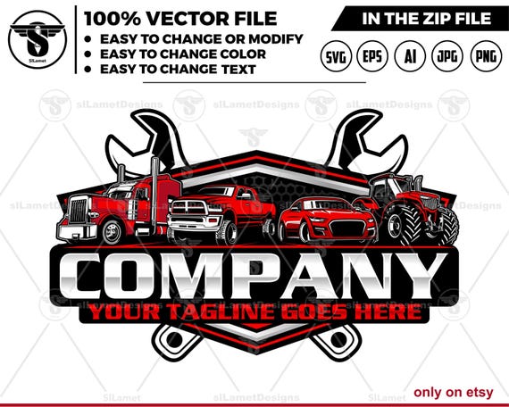 vehicles repair logo - car repair logo template, car repair svg , auto fix logo, auto repair logo, car service logo