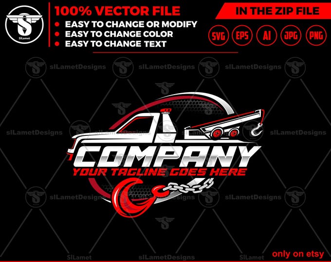 towing truck logo, towing logo template, towing chain svg, tow truck 18 wheeler, tow truck logo, towing service logo, tow car logo