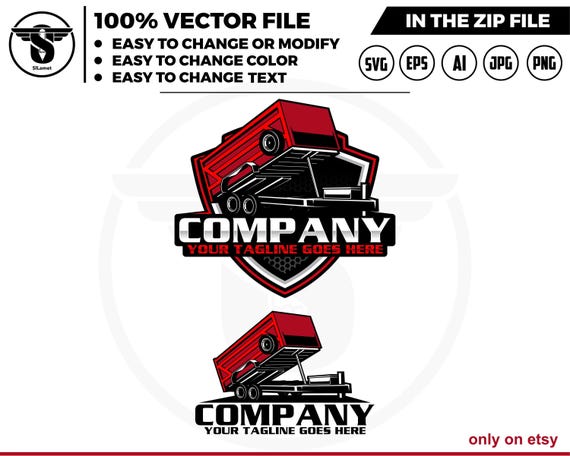 dump trailer logo, trailer towing logo, truck pickup logo svg, towing Company Logo, pickup truck outline, pickup truck dump