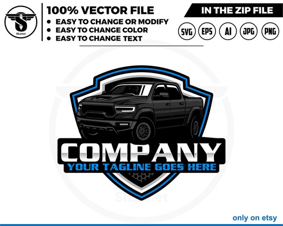 pickup logo - pickup truck svg - pickup truck Company Logo - pickup truck vector - ram pickup - 2023 Ram 1500 TRX Lunar Edition