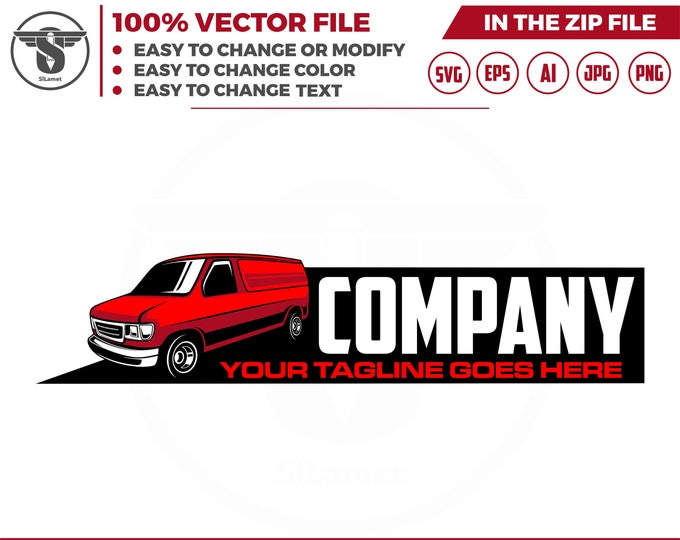 van car logo - delivery van logo , Delivery logo