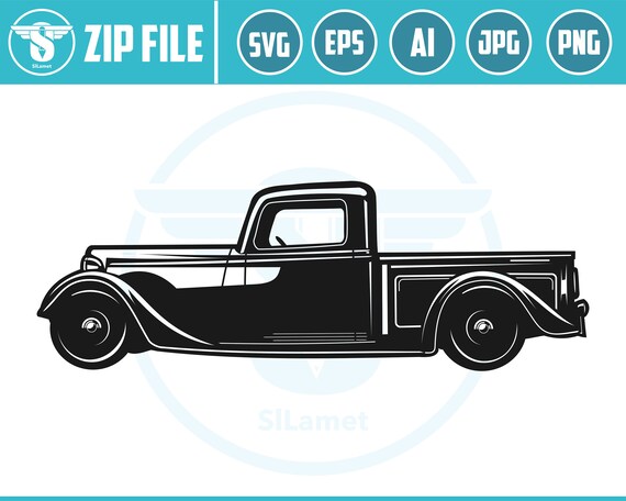 factory five 1935 truck svg, antique pickup truck, pickup truck classic, pickup truck svg, pickup truck tshirt, silhouette Vector Cricut