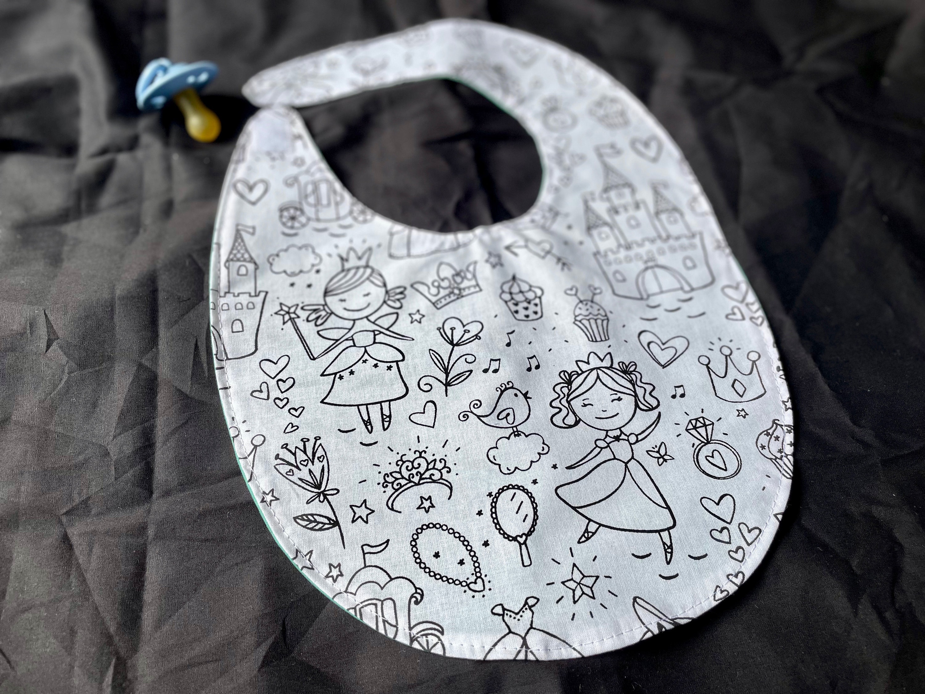Lätzchen bemalen BabypartySpiel Etsy