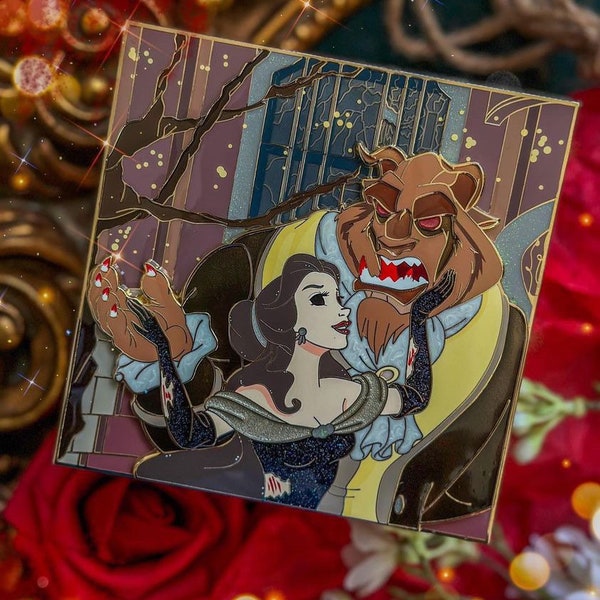 Beauty and the Beast Cursed Romance pin