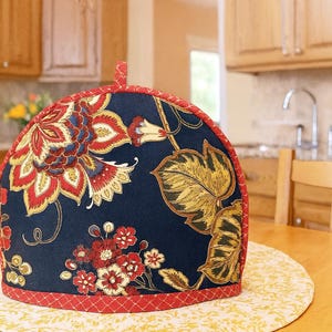 Jacobean Tea Cozy: British-Inspired Kitchen Decoration