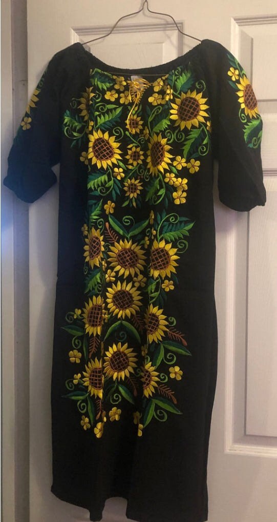 Vestidos Bordados Mexicanos - Etsy Vestidos Bordados Mexicanos - Etsy