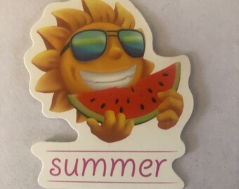 Summer sticker