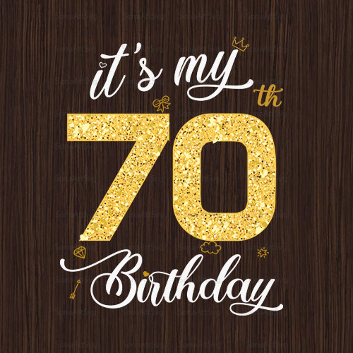 Birthday Girl 70th Birthday Queen SVG 70th Birthday Svg 70 | Etsy