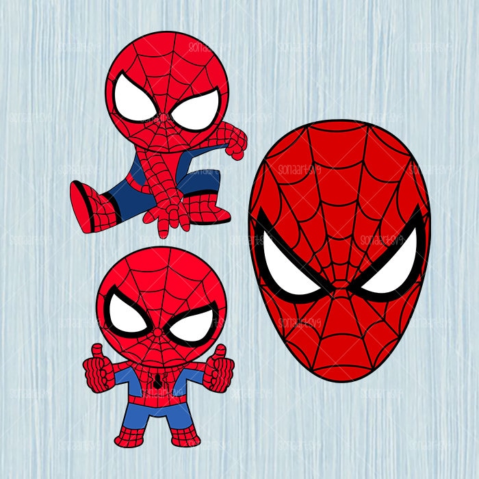 Chibi Spiderman SVG Png Spiderman Logo Svg Spiderman Chibi - Etsy UK