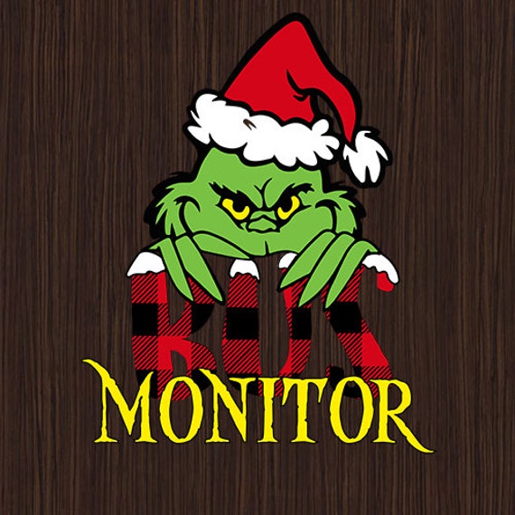 BUS Monitor svg Png Navidad svg png Christmas Bus Monitor Etsy España