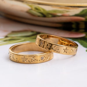 Boho promise hot sale rings
