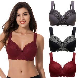 Lingerie. Beautiful Dark Burgundy Lacy Bra Isolated on White Background.  Front View. Fashionable Women S Underwear Stock Photo - Image of romance,  underwear: 275230922