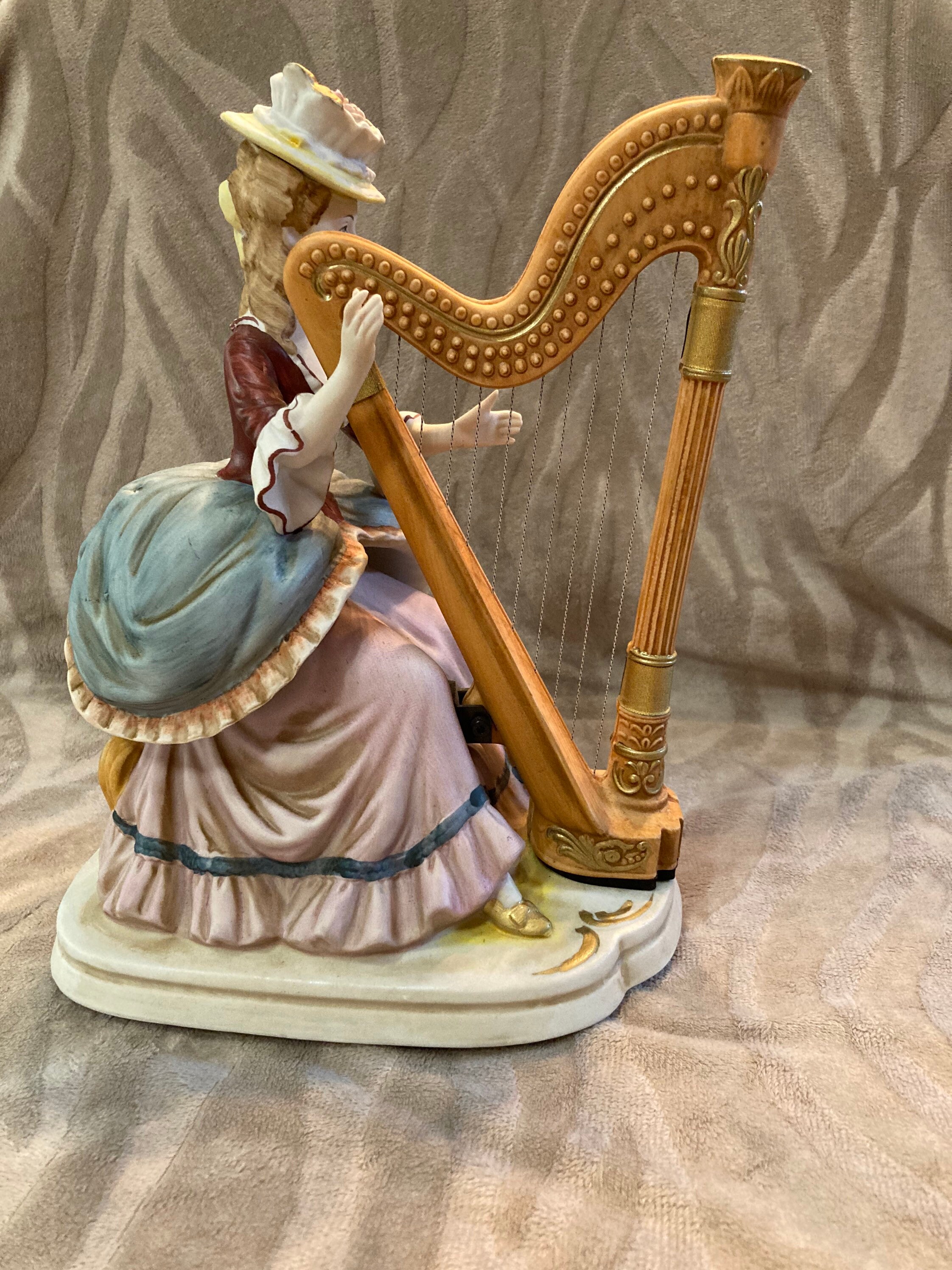 Melody in Motion Madam Harp Vintage Etsy