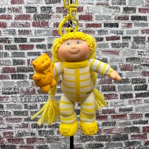 Vintage 1984 Posable Cabbage Patch Custom Keychain