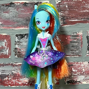 Rainbow dash barbie doll discount
