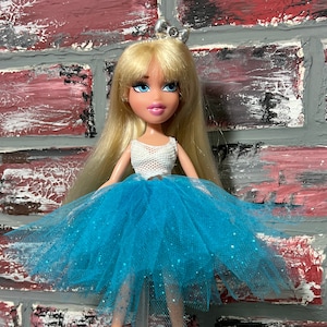 Vintage Funk N&#39; Glow Cloe Bratz Doll with Handmade Tutu