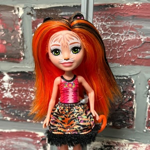 Enchantimals Tanzie Tiger Doll In Her Original Outfit