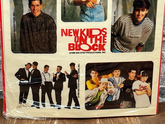 Vintage New Kids On The Block Stickers NIP - image 10