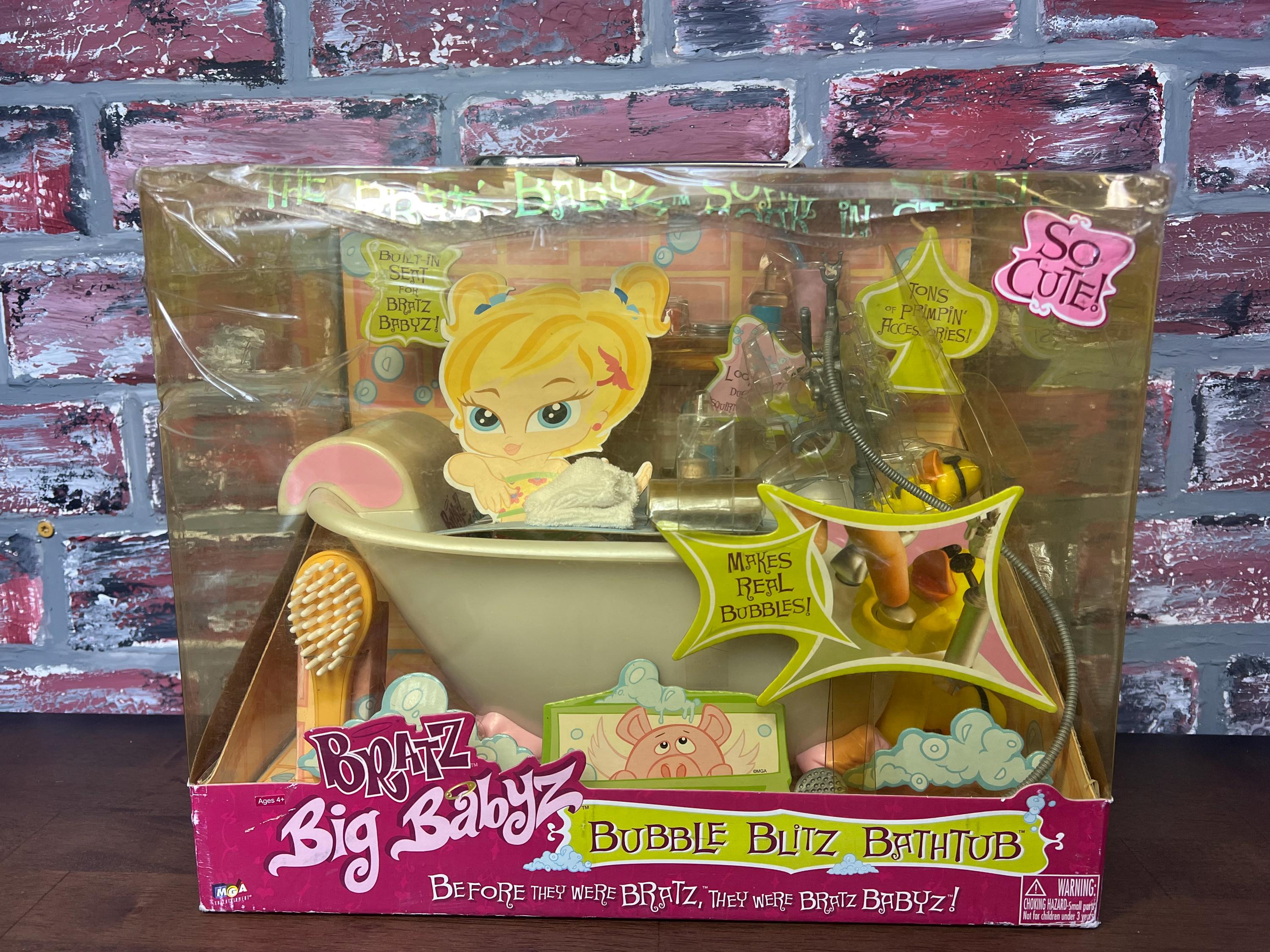 Vintage Bratz Big Babyz Bubble Blitz Bathtub NIB - Etsy