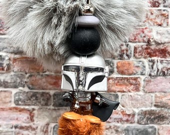 "Handgemachter ""Madalorian"" Schlüsselanhänger von Disney Doorable
