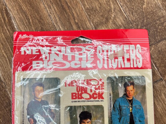 Vintage New Kids On The Block Stickers NIP - image 5