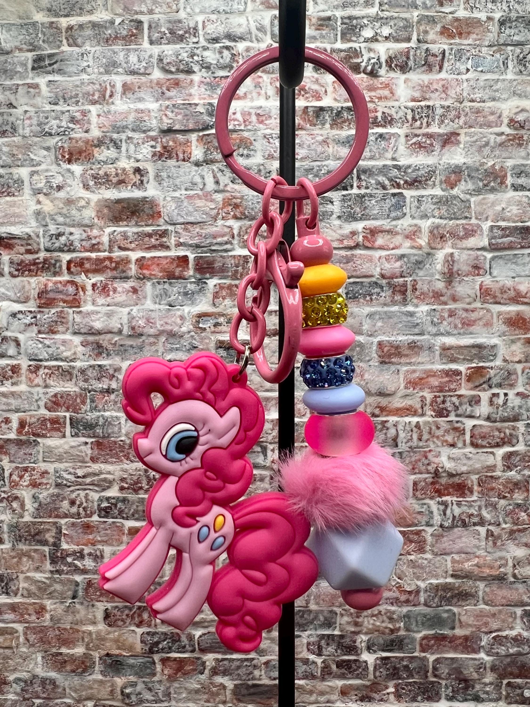 Mini Pie Keychain Handmade My Little Pony “pinky Pie” Keychain - Etsy