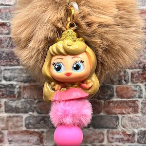 Handmade Disney Doorable’s “Aurora” Keychain