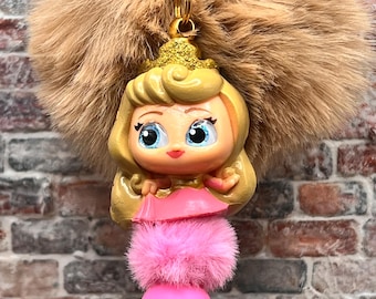 Handmade Disney Doorable’s “Aurora” Keychain