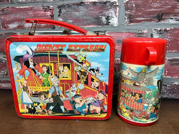 Vintage 1979 Disney Express Lunchpail And Thermos - image 6