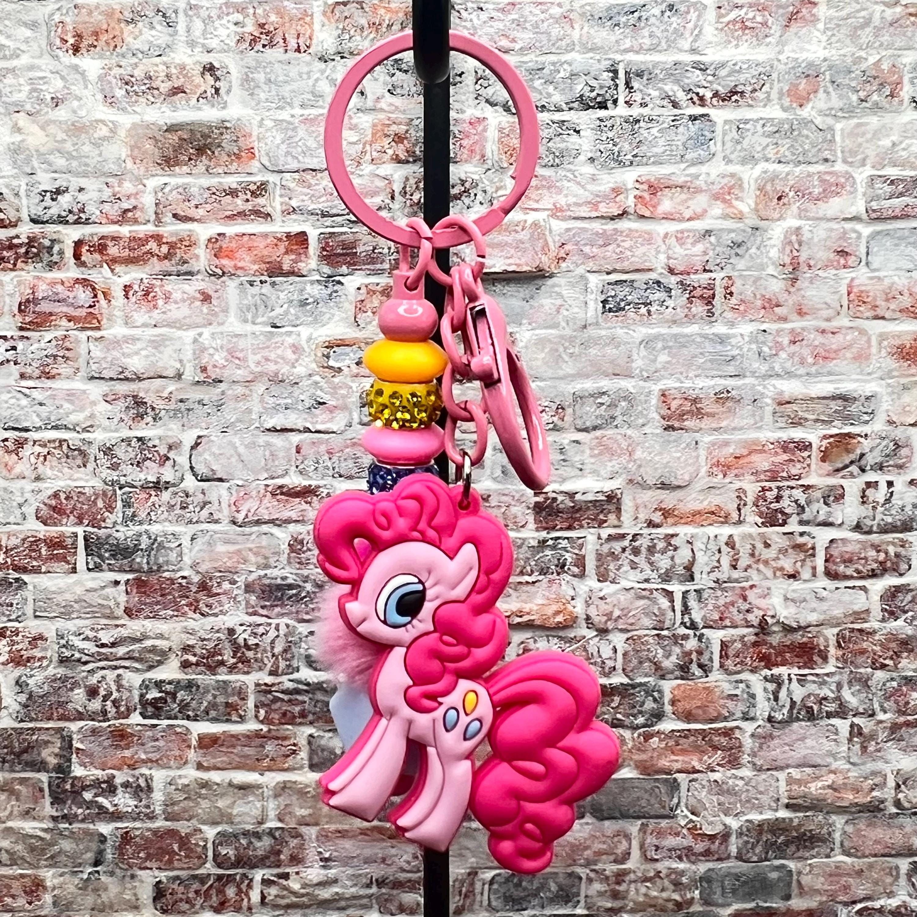 Mini Pie Keychain Handmade My Little Pony “pinky Pie” Keychain - Etsy
