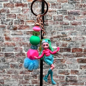 Handmade Monster High Keychain\Purse Charm