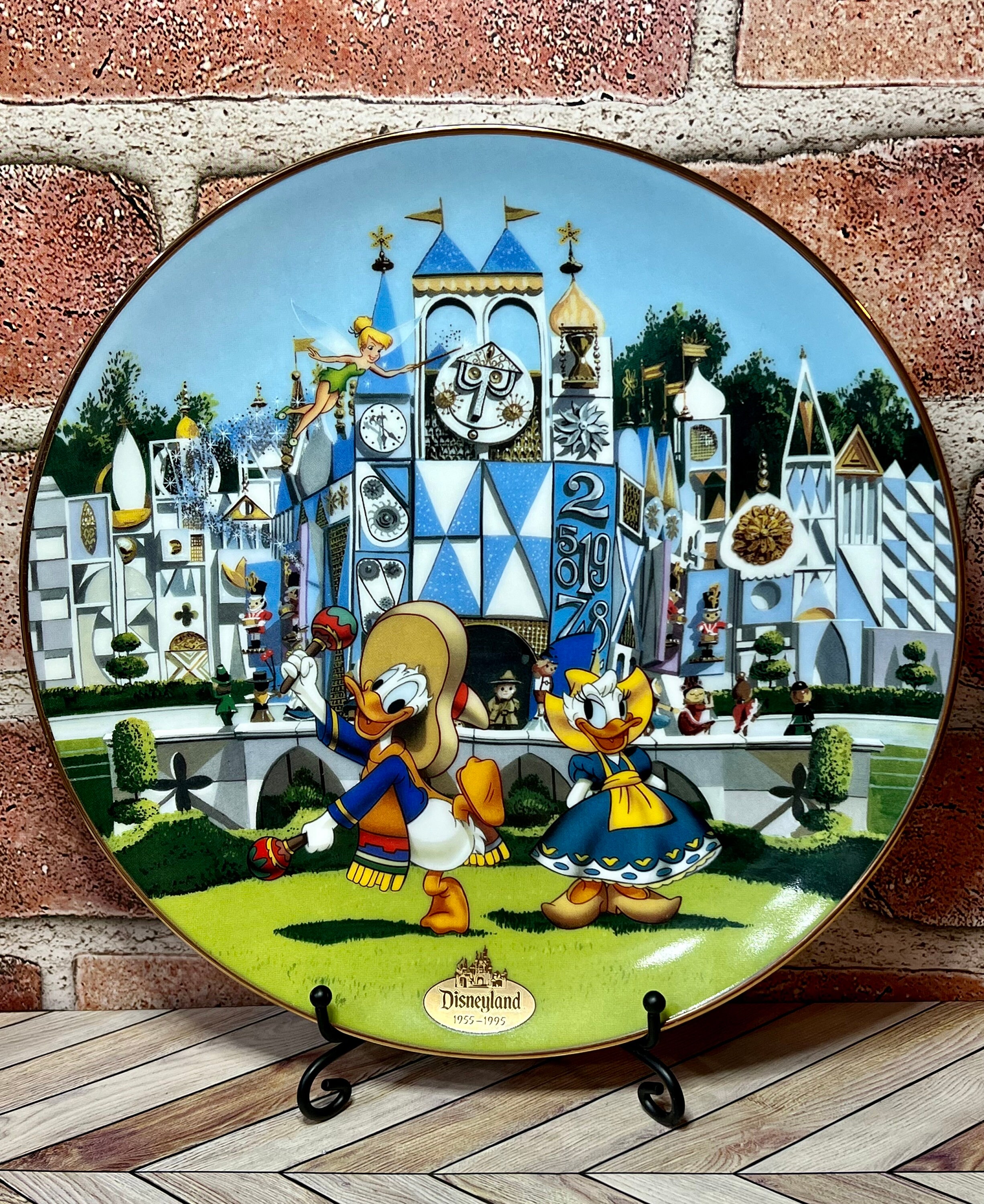 Rare Bradford Exchange DISNEY'S 40th Anniversary 
