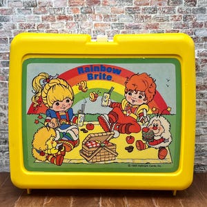 1983 Vintage Rainbow Brite Lunchpail