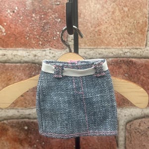 Vintage My Scene Doll Jean Skirt