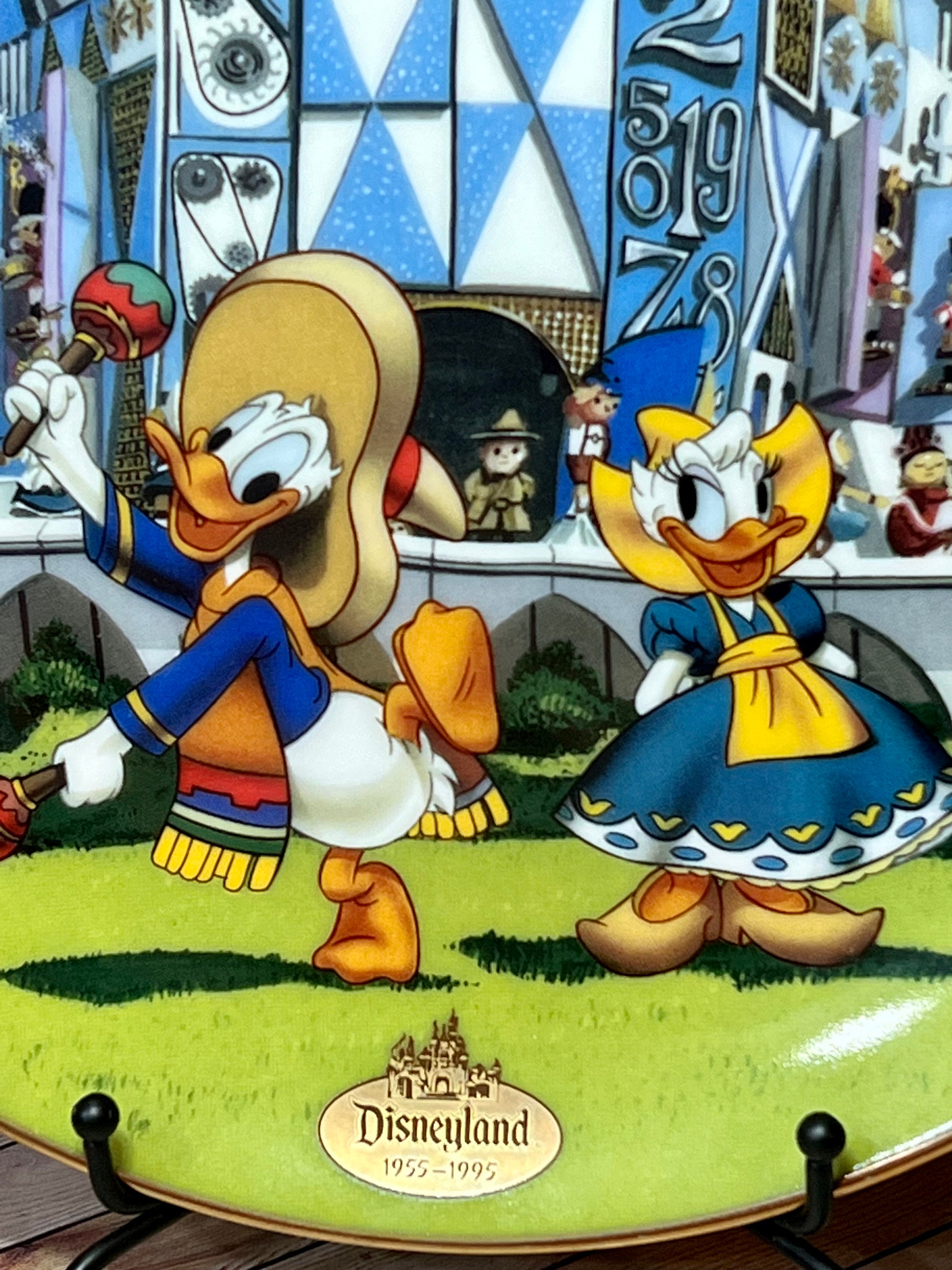 Rare Bradford Exchange DISNEY'S 40th Anniversary 