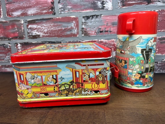 Vintage 1979 Disney Express Lunchpail And Thermos - image 4