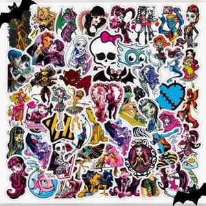 Monster Doll Sticker Paket von 50