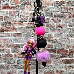 Handmade Monster High Keychain\Purse Charm