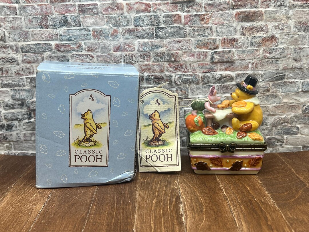 クラシックプー 【ピグレット】小物入れ 置物