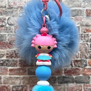 One Of A Kind Handmade Lalaloopsy Tinies Keychain/Purse Charm