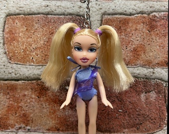 "Handgemachter ""Vintage Lil' Bratz"" Schlüsselanhänger."