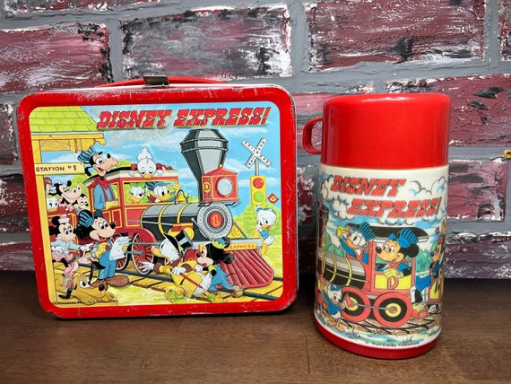 Vintage 1979 Disney Express Lunchpail And Thermos - image 1