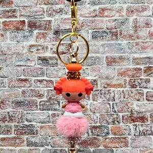 One Of A Kind Handmade Lalaloopsy Keychain/Purse Charm