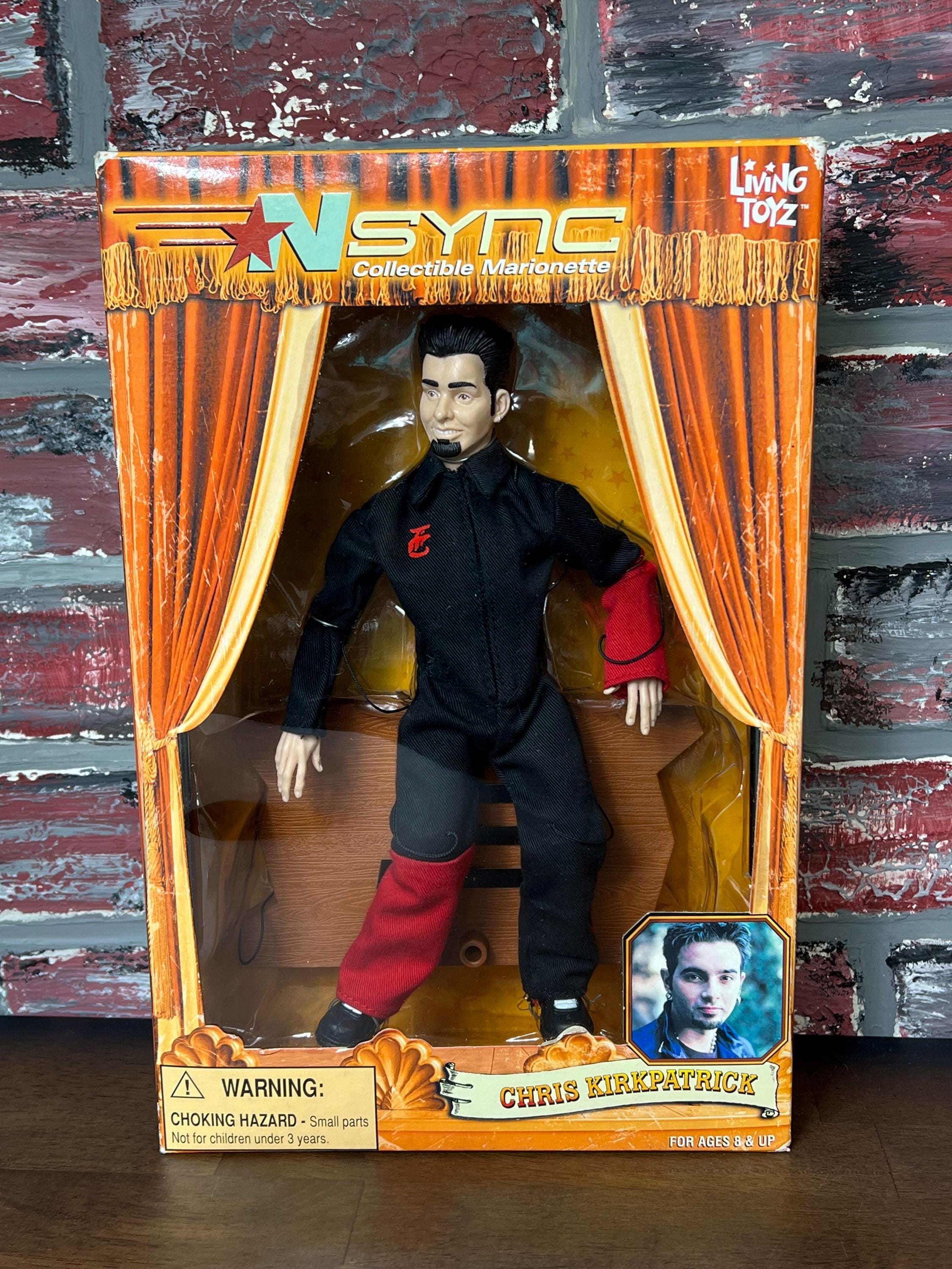 Vintage 2000 NSYNC Chris Kirkpatrick Marionette Doll New IN Box - Etsy