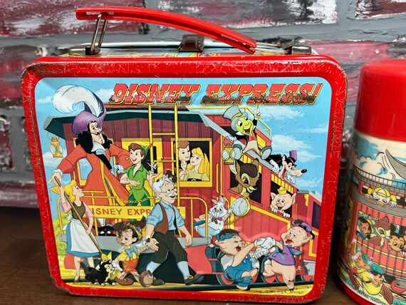 Vintage 1979 Disney Express Lunchpail And Thermos - image 7