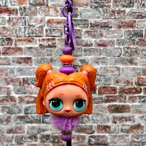 One Of A Kind Handmade Lalaloopsy Keychain/Purse Charm